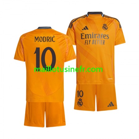 Maillot de Foot Real Madrid Luka Modrić 10 Extérieur 2024-25 - Enfant